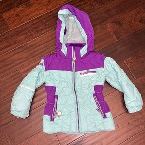 Obermeyer girls ski jacket - size 4